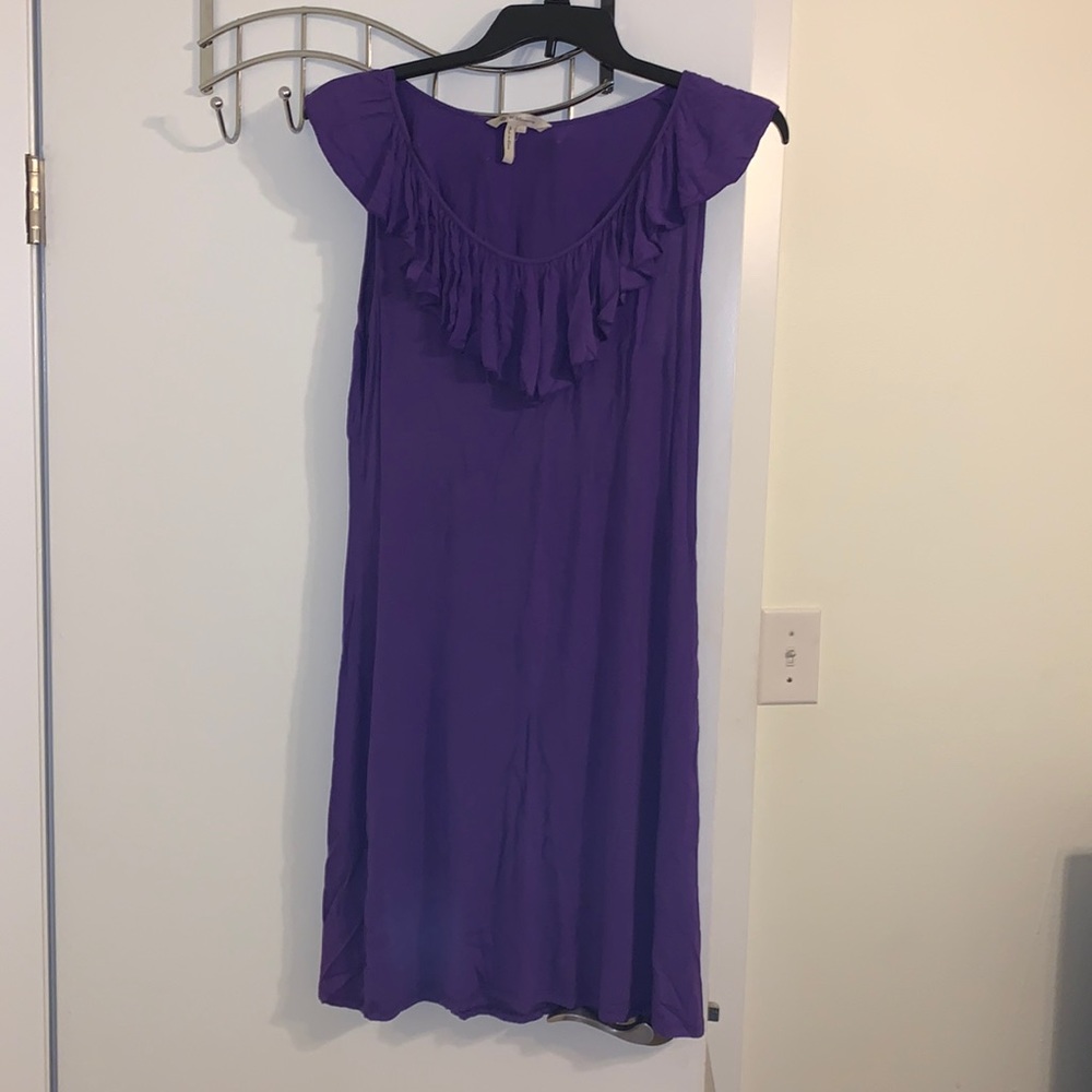 BCBGeneration Ruffle Jersey Dress